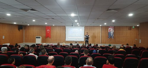 Narkotik Suçlarla Mücadele Şube Müdürlüğümüzce Uyuşturucu ile Mücadele Eğitim, Bilgilendirme ve Farkındalık Faaliyetleri düzenlenmiştir