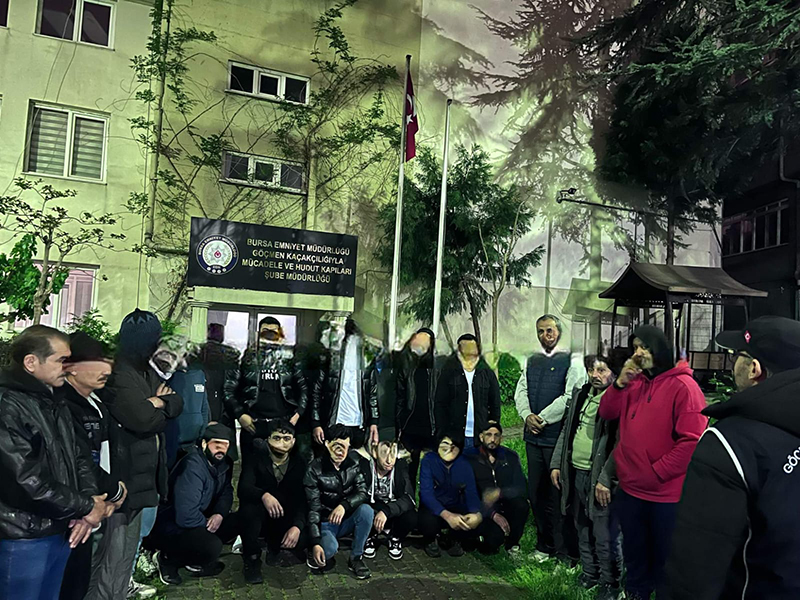Yabancı Uyruklu Şahıslara Ücret Karşılığı Kalacak Yer Temin Eden İki Şahıs Yakalandı.
