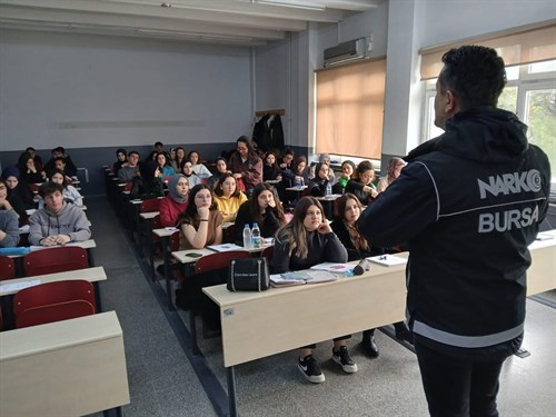 Narkotik Suçlarla Mücadele Şube Müdürlüğümüzce Eğitim, Bilgilendirme ve Farkındalık Faaliyetleri Gerçekleştirilmiştir.
